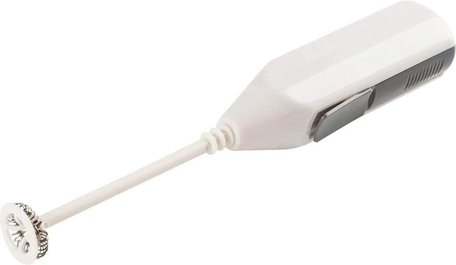 Handmixer Keukenmixer Drankjes Maken Roestvrijstalen Garde Compact Formaat Wit