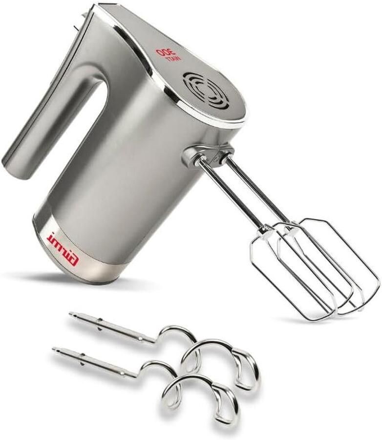 Handmixer Keukenmixer Klopper Beslag Maken 5 Snelheden 300 Watt Grijs