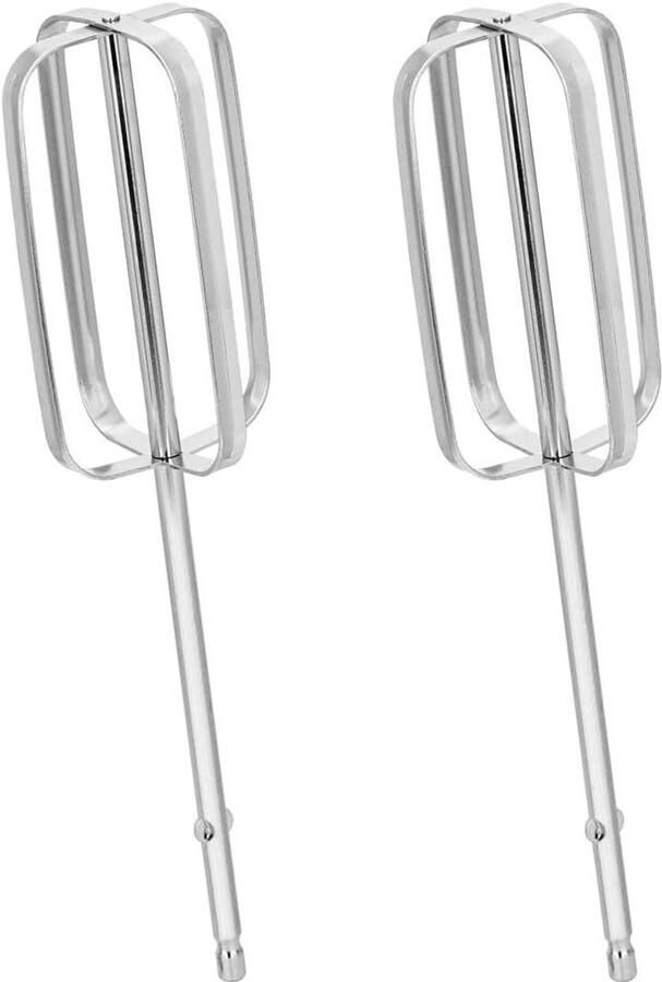 Handmixer Kloppers Mixer Onderdelen Beslag Maken Roestvrij Staal 2 Stuks Zilver