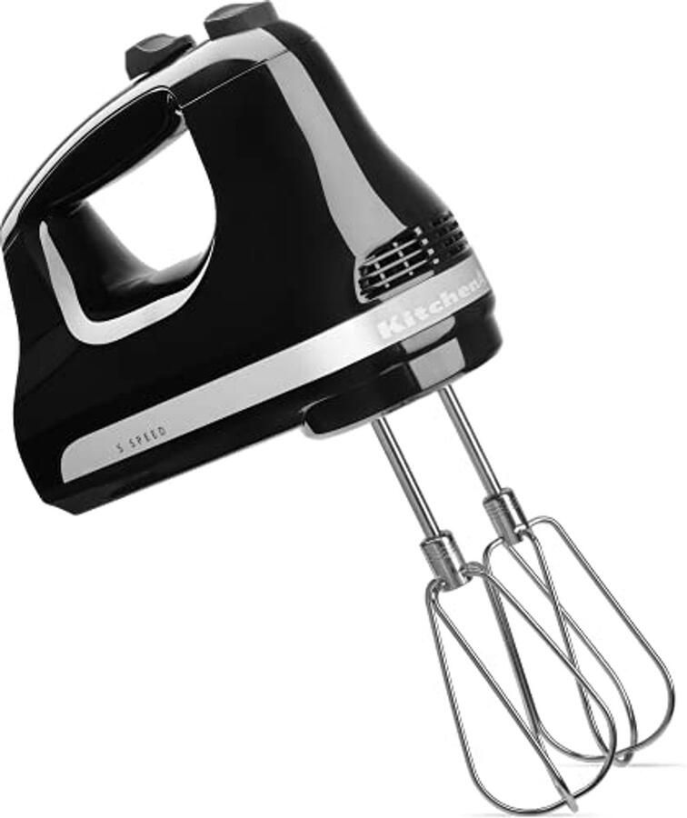 Handmixer met 5 snelheden Luxe en Efficiëntie in Onyx Zwart