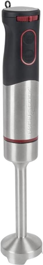 Handmixer Set Staafmixer Garde Eten Bereiden 1000 Watt Kracht Roestvrij Staal Zilver