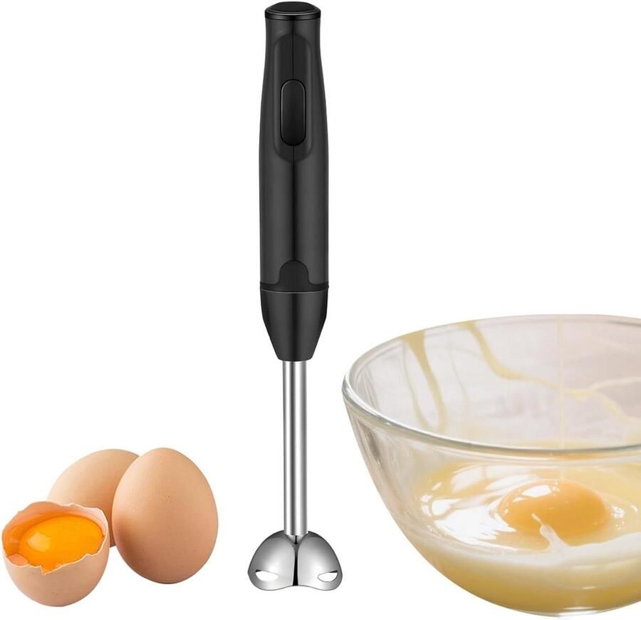 Handmixer Staafmixer Elektrisch Keuken Bereidingen 400W Krachtige Motor 38 cm Wit