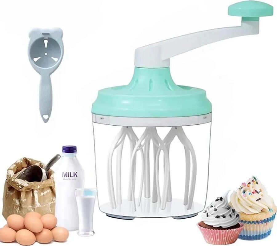 Handmixer staafmixer multifunctionele eierklopper hogesnelheidseierklopper keukenhulp 1200 ml