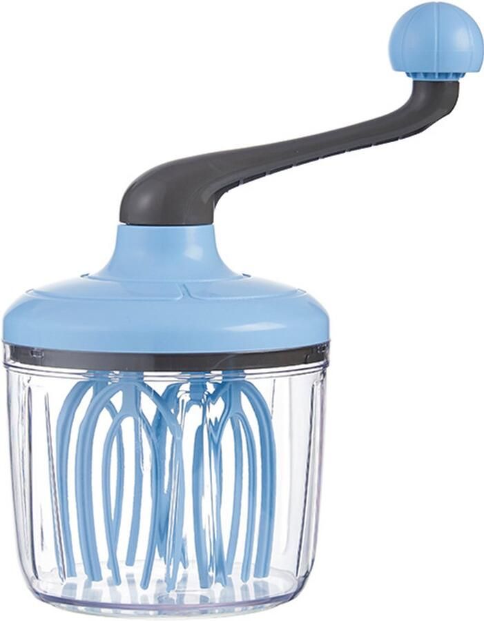 Handmixer voor het maken van cake en slagroom een handmixer voor het opschuimen van eiwitten en andere ingrediënten