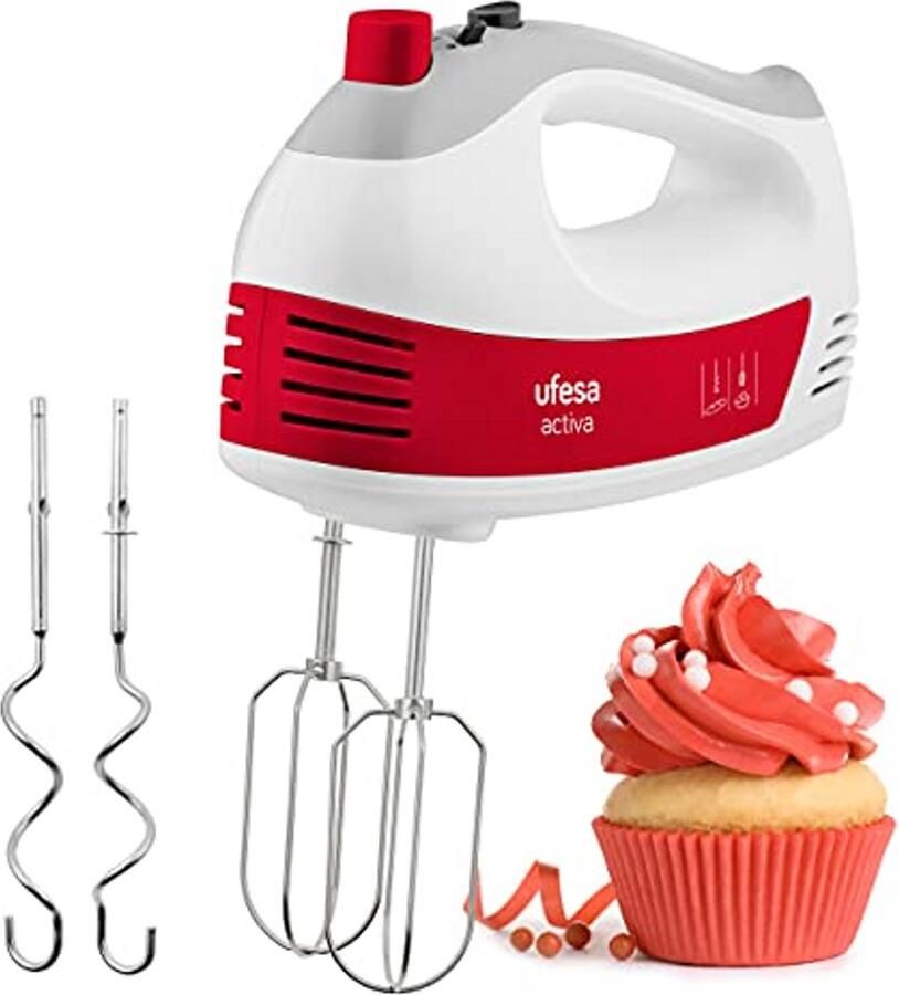 Handmixers met 400W 5 Snelheden en Turbo – Ergonomisch Ontwerp met Spatbescherming
