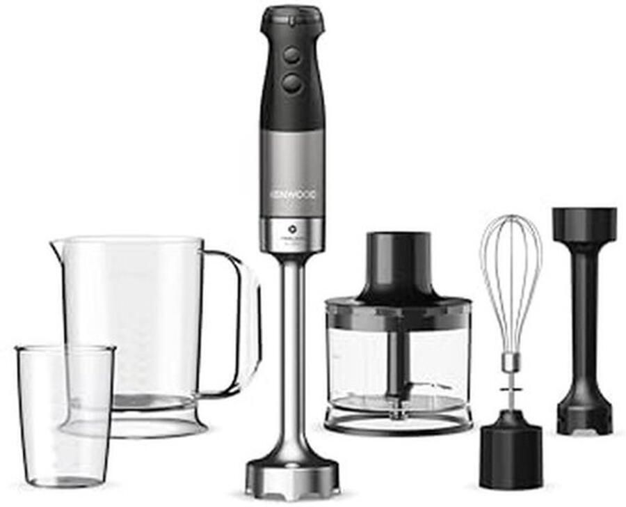 Handmixerset Keukenapparaat Maaltijden bereiden Krachtige motor 1200 Watt Zwart