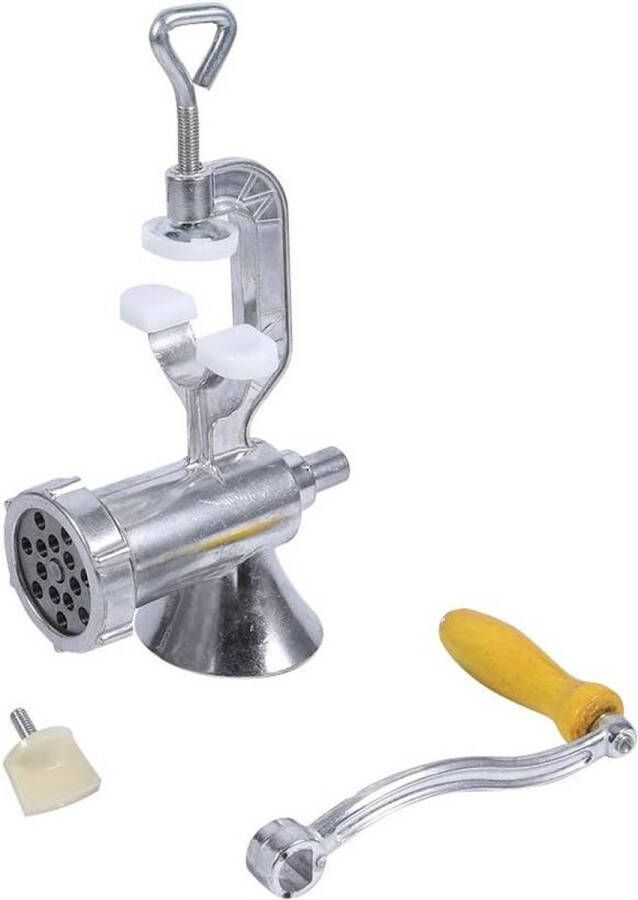 Handmolen Vleesmolen Aluminiumlegering Handmatige Grinder Voor Vlees Handbediende Worst Rundvleesmolen Tafel Keuken Thuis