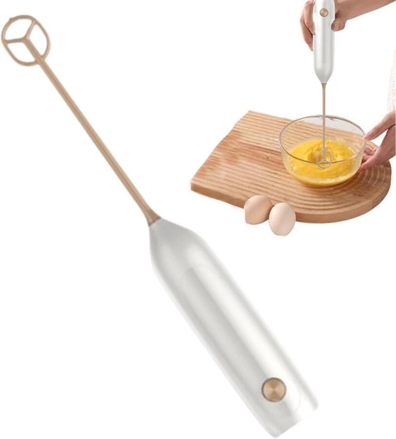 Handopschuimer Koffiemixer Drankschuimer Koffie Maken Thuis Krachtige Elektrische Motor 271 x 34 cm Meerkleurig