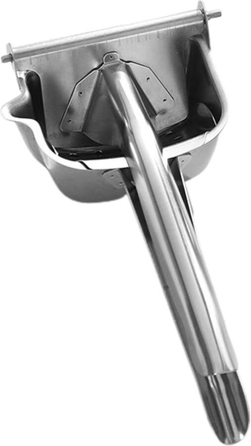 Handpers Sapcentrifuge Handmatige Juicer Vers Sap Maken Roestvrij Staal 9.6 x 14.1 x 9.6 cm