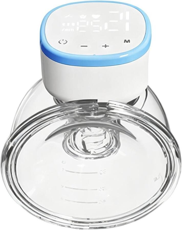 Handsfree Borstkolf Draagbare Elektrische Pomp Borstvoeding Ondersteunen Stil En Lichtgewicht 300 g Wit