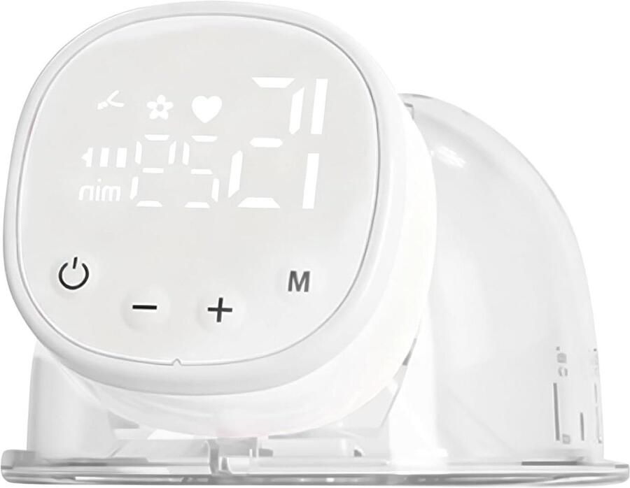 Handsfree Borstkolf Draagbare Melk Kopper Gemakkelijk Melk Afkolven Stil En Draadloos 300 Gram Wit