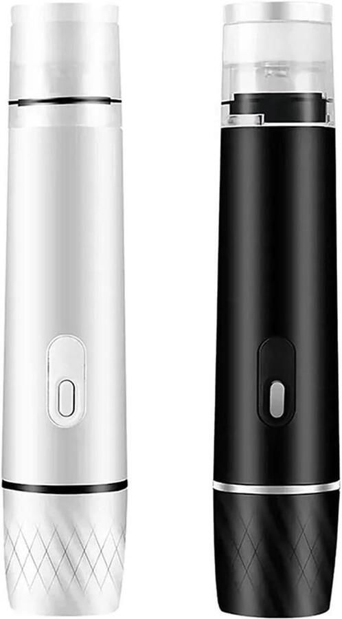 Handstofzuiger Vacuümsealer Voedsel bewaren Draadloos en Krachtig 17.5 cm Zwart