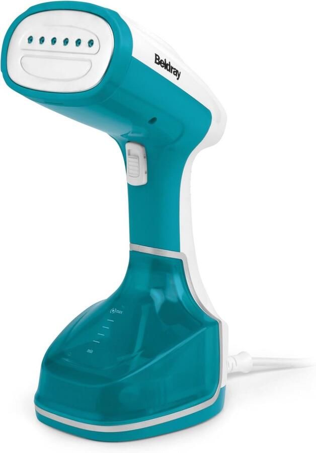 Handstomer Kledingstomer Textiel Verfrissen Snel Opwarmen 260 ml Reservoir Turquoise