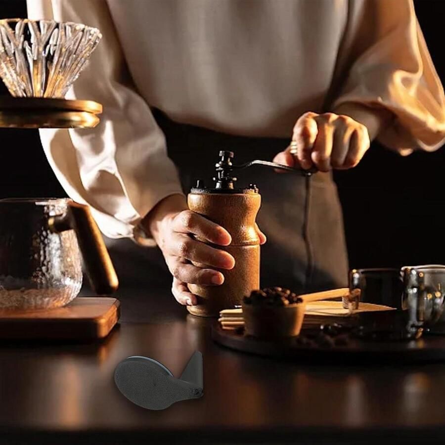 Handvat Cover Handgreep Slijpmachine Koffie Malen Ergonomisch Ontwerp 8 x 8 x 6 cm Zwart