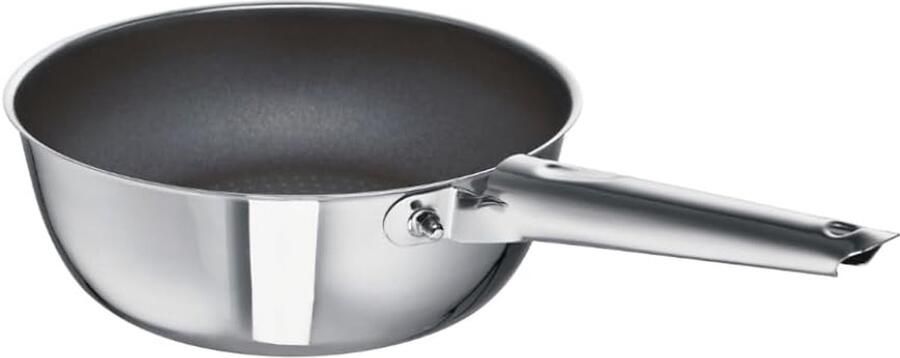 Hapjespan Romana Kookpan Dagelijks Koken XXStrong Roestvrij Staal 20 cm Roestvrijstalen look