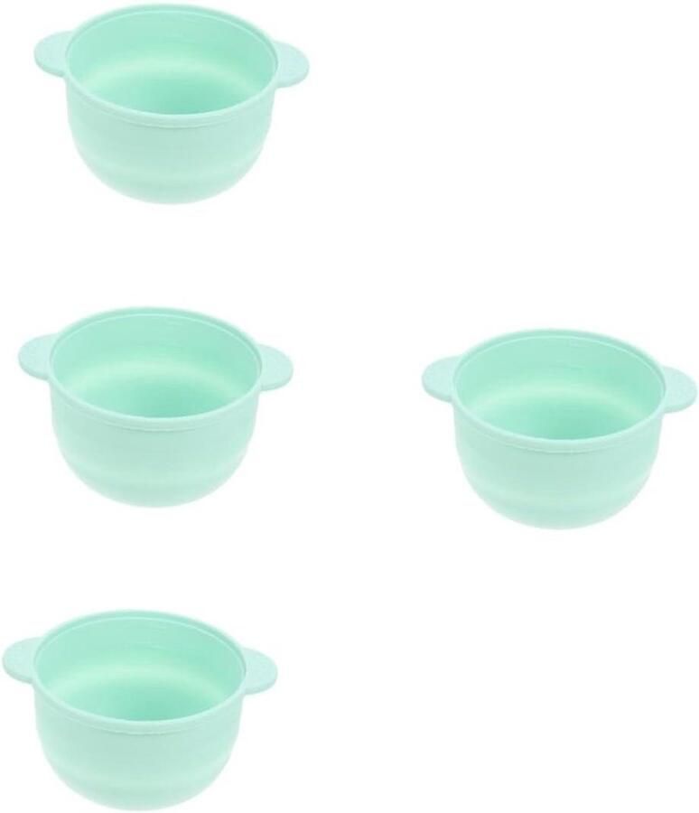 Harsverwarmer Binnenpot Silicagel Oven Ontharen Thuis Met Handvat 4 Stuks Lichtgroen