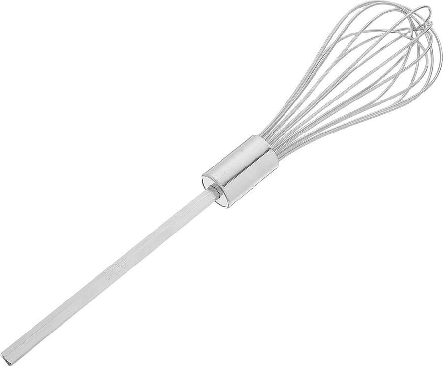 Heavy Duty Rvs Handmixer Opzetstuk Langgerekte Klopper Voor Boormixer Keuken Accessoires Efficiënt Mixen Van Deeg Ei Voor Bakken Eenvoudig Te Reinigen Vervangen