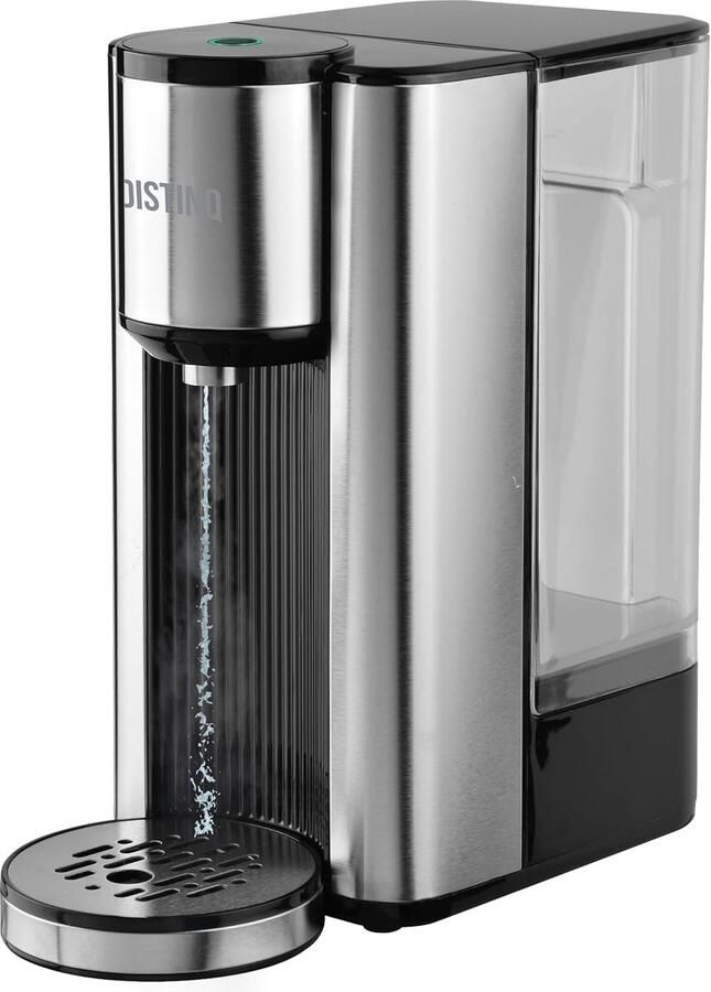 Heetwater Dispenser Instant Waterkoker Snel Heet Water Uitneembaar Reservoir 25 Liter Capaciteit Zilver