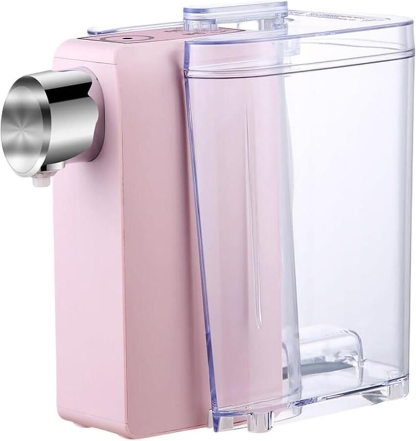 Heetwater Dispenser Mini Waterkoker Snel Drankjes Maken 5 Temperatuurstanden 1.5L Tank Roze