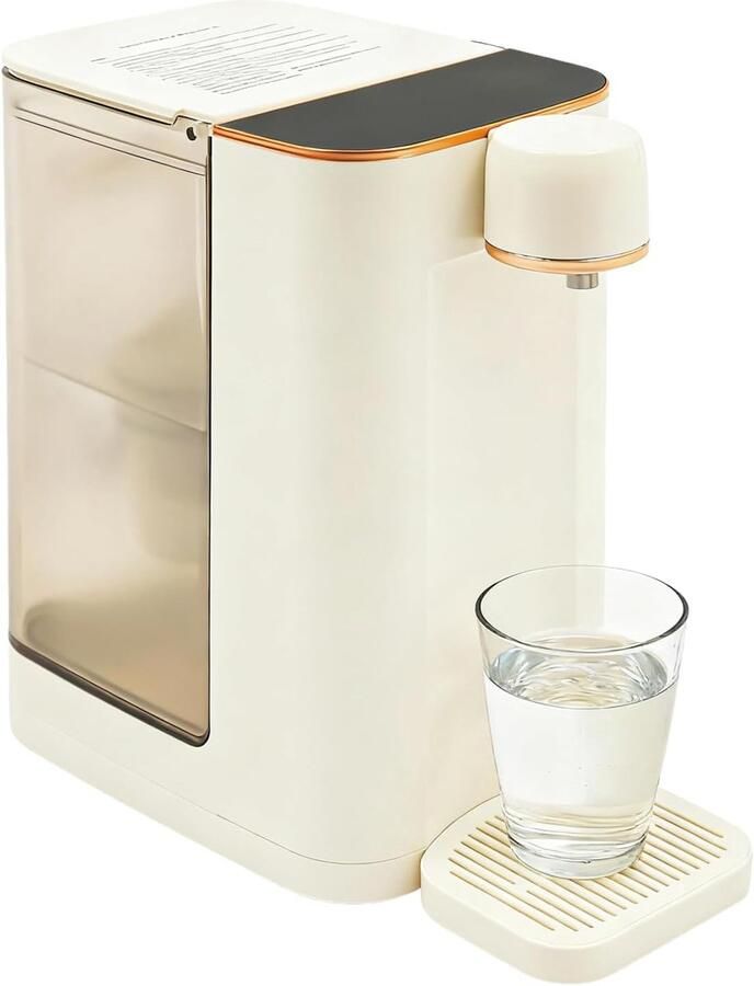Heetwater Dispenser Thee Machine Snel Drankjes Maken 3 Seconden Opwarmen 3 Liter Melkwit
