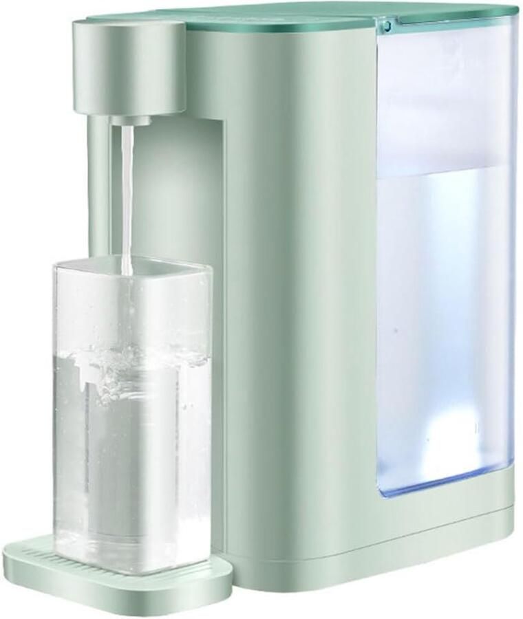 Heetwater Dispenser Waterkoker Snel Drinken en Koken 5 Temperatuurstanden 3L Tank Groen