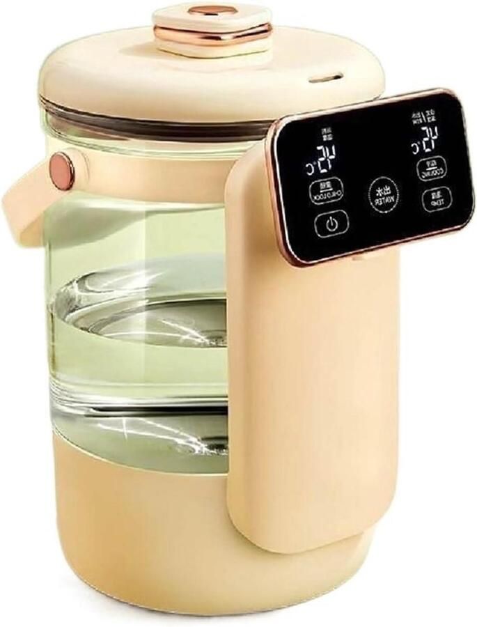 Heetwater Dispenser Waterkoker Thermostaat Snel Warm Water 12 Temperatuurstanden 2.5 Liter Roze