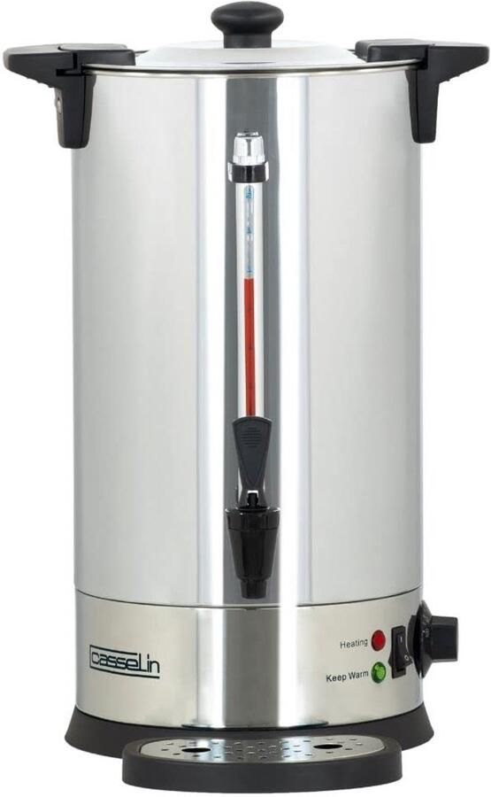 Heetwaterdispenser 10 Liter Professionele Waterkoker Snel Heet Water Dubbele Wand Isolatie 22.5 x 47 cm