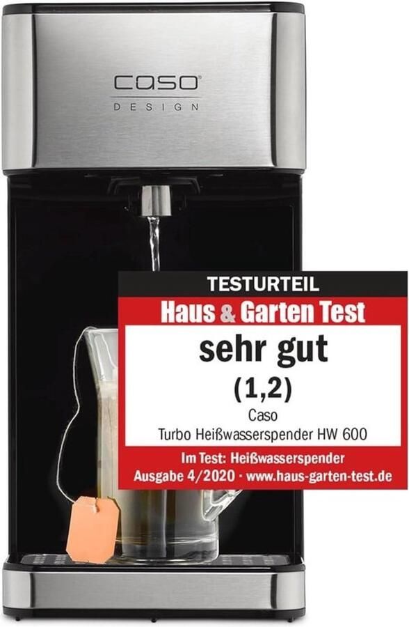Heetwaterdispenser 2600 W Snelle energiebesparende waterkoker met 7 temperatuurinstellingen roestvrij staal 100-400 ml