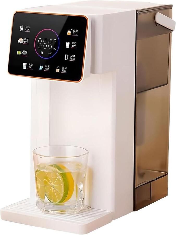 Heetwaterdispenser Direct warm water Drinken bereiden Zes temperatuurkeuzes 3 liter tank Wit