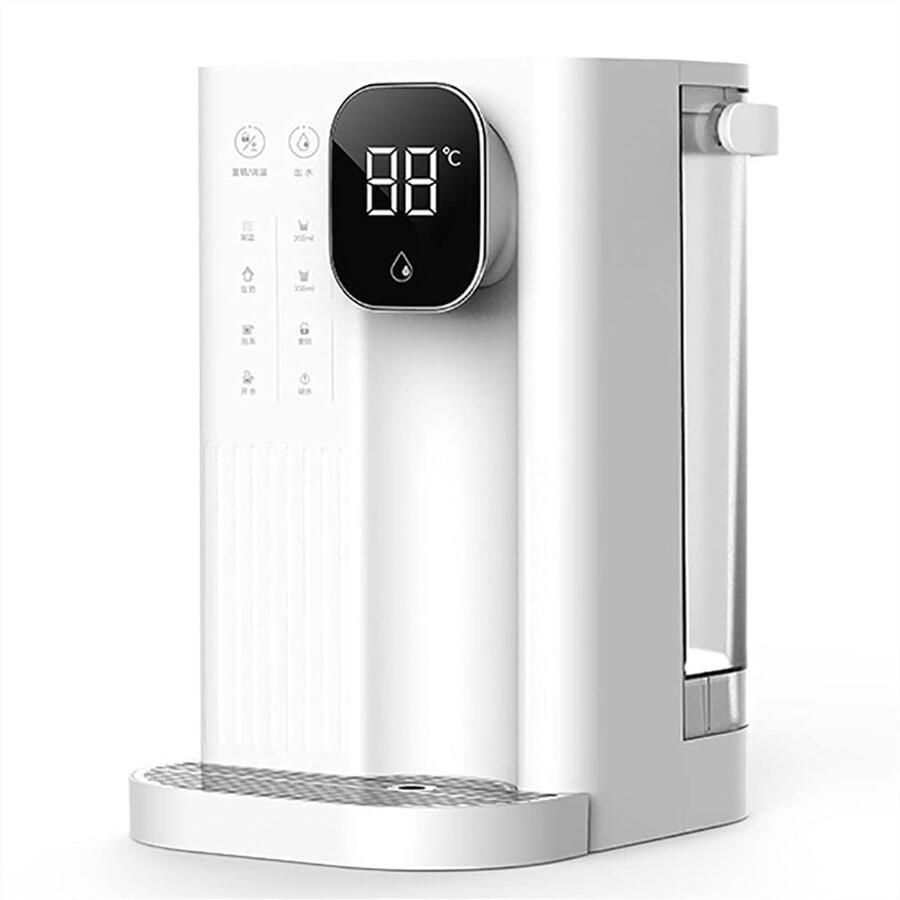 Heetwaterdispenser Direct Waterkoker Direct Warm Water Temperatuur Instelbaar 3 Liter Tank Wit
