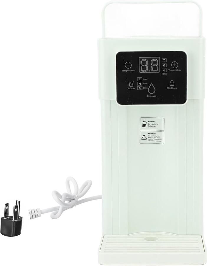 Heetwaterdispenser Elektrisch Snelle Waterkoker Thee en Koffie 7 Temperatuur Instellingen 3L Tankcapaciteit Groen