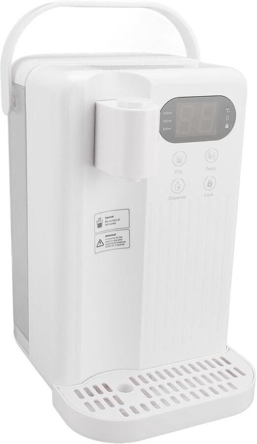 Heetwaterdispenser Snelle waterkoker Direct warm water Instelbare temperatuur 37 x 26 x 24 cm
