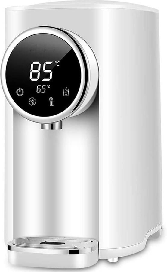Heetwaterdispenser Snelle waterkoker Direct warm water Instelbare temperatuur 48 liter tank Wit