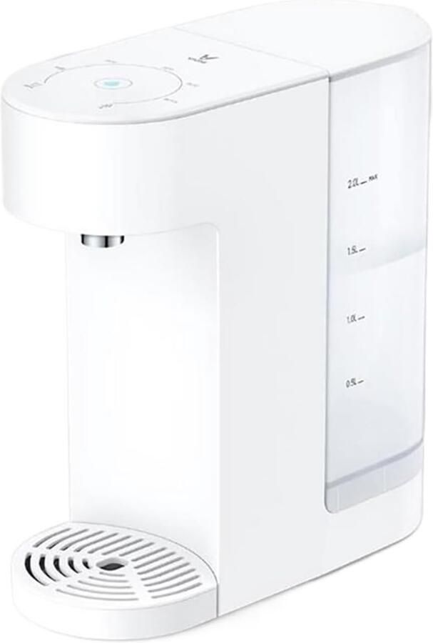 Heetwaterdispenser Snelle waterkoker Direct warm water Snelle verwarming 2L capaciteit Wit