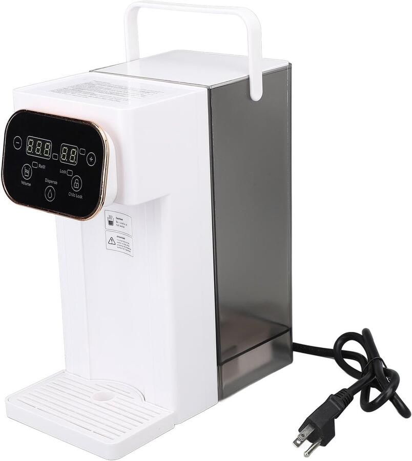 Heetwaterdispenser Snelle waterkoker Direct warme dranken Instelbare temperatuur 3L capaciteit