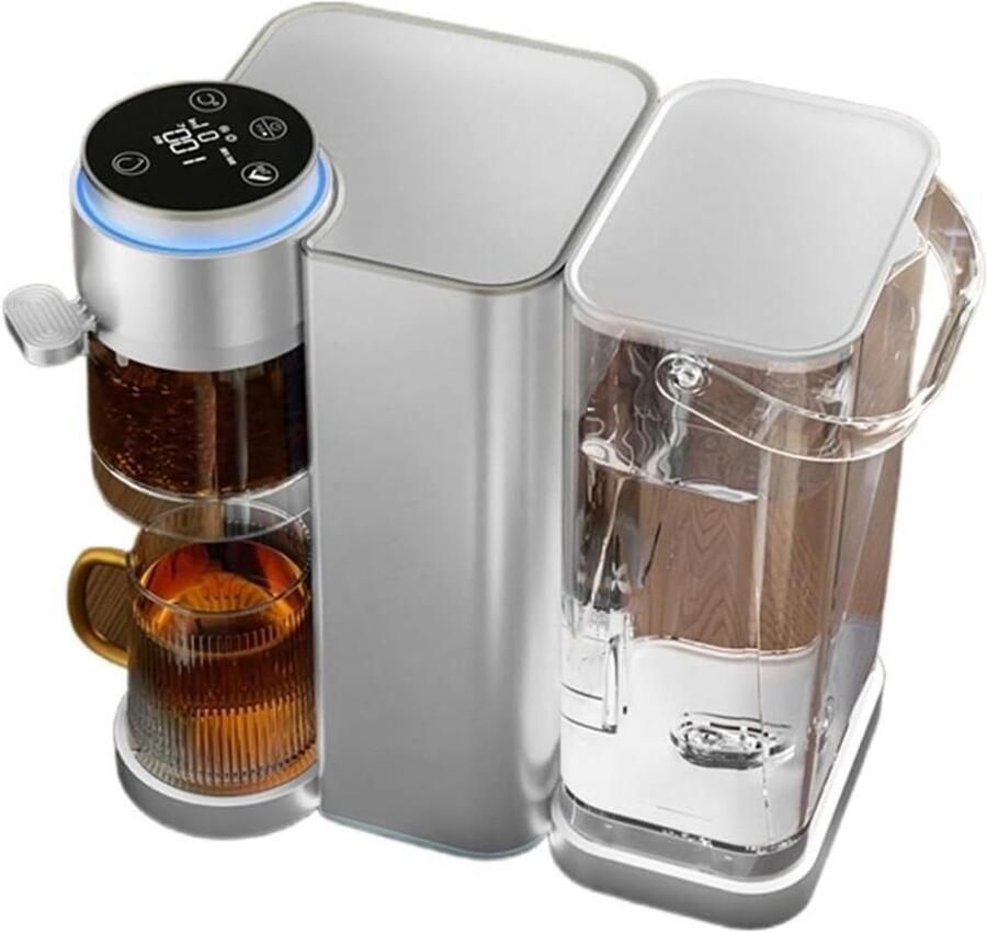 Heetwaterdispenser Theemaker Waterkoker Snel Thee Zetten Instelbare Temperatuur 2.0 Liter One Color
