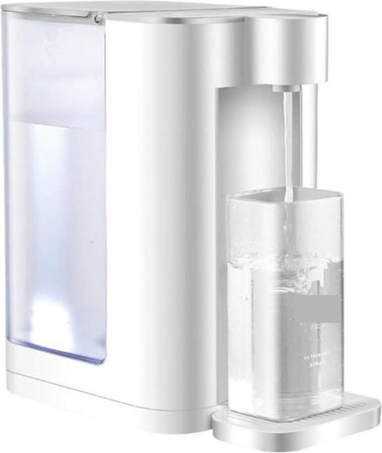 Heetwaterdispenser Waterdispenser Koken Snel Water Verwarmen Direct Heet Water 2.8L Wit