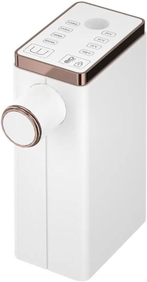 Heetwaterdispenser Waterkoker Aanrecht Direct Warm Water Instelbare Temperaturen 5.5 x 10 x 18.5 cm