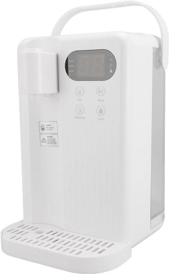 Heetwaterdispenser Waterkoker Boiler Snel Warm Water 12 Temperatuurstanden 3 Liter Tank Wit