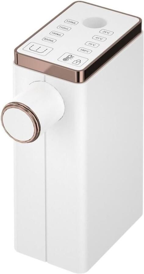 Heetwaterdispenser Waterkoker Direct Warm Water Instelbare Temperatuur 5.5x10x18.5 cm