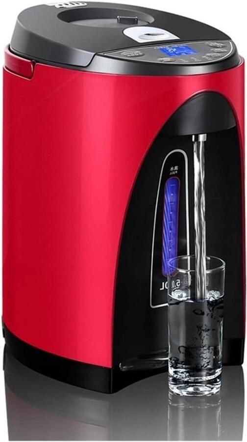 Heetwaterdispenser Waterkoker met pomp Direct warm water Constante temperatuur 5L inhoud Wit