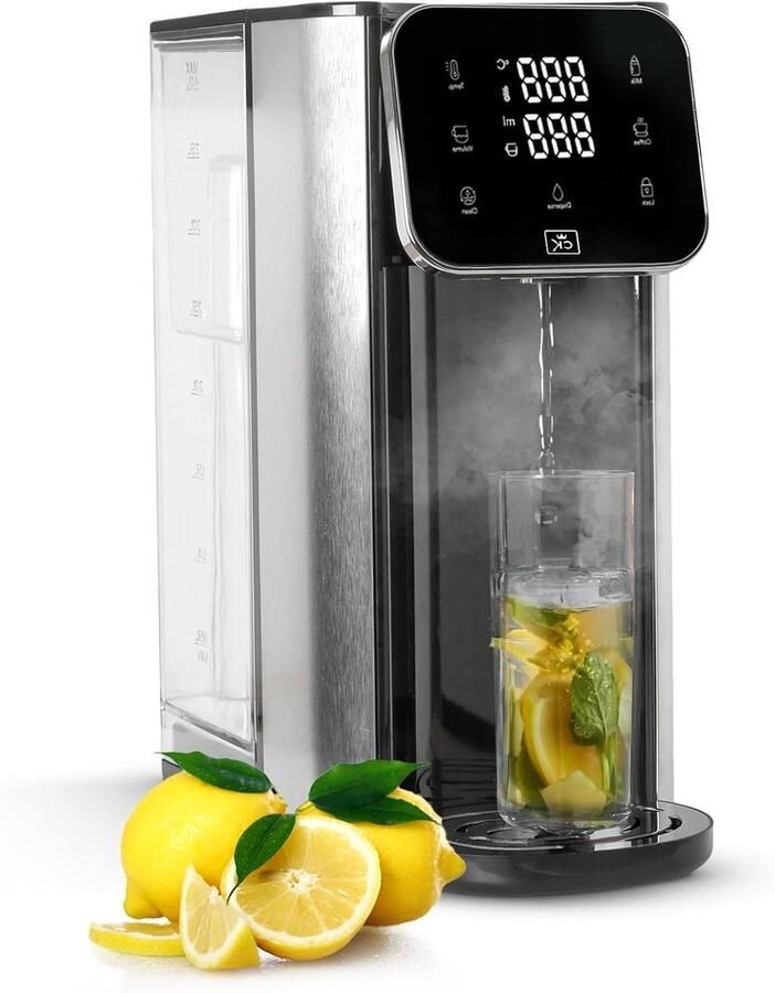 Heetwaterdispenser Waterkoker Tap Direct Warm Water 7 Temperatuur Keuzes 3 Liter Tank Grijs