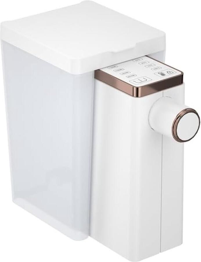 Heetwaterdispenser Waterkoker warmer Direct warm water 4 temperatuurinstellingen 2100 Watt Zwart