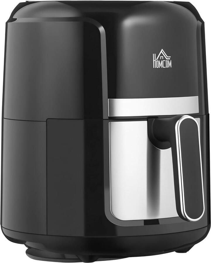 Heißluftfritteuse 4L met 12 Programma's en LED-Touch-Display