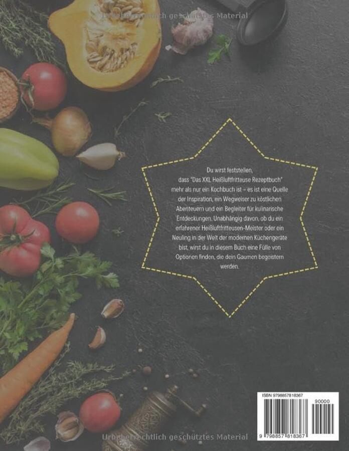 Heissluftfritteuse Kookboek: 180 Gezonde en Heerlijke Airfryer Recepten voor het Hele Jaar