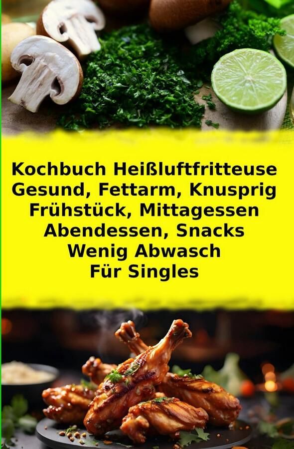 Heißluftfritteuse Rezepte für 1 Person: Schnell Einfach und Gesund Kochen für Singles