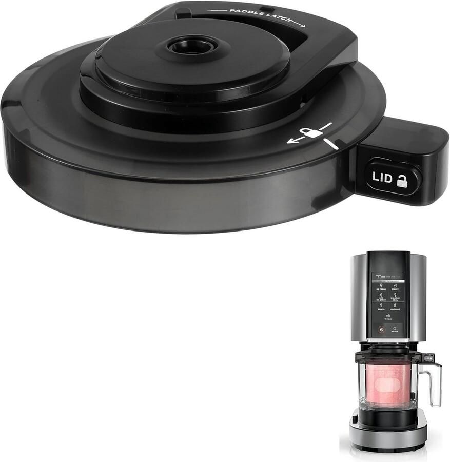 Herbruikbaar deksel voor ijsmachine vervangend deksel geschikt voor verschillende modellen accessoires voor ijsmachines - Foto 1