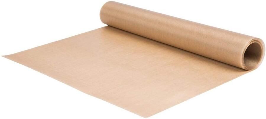 Herbruikbare Bakmat Oven Liner Bakken en Braden Non-stick Oppervlak 33x200cm Wit