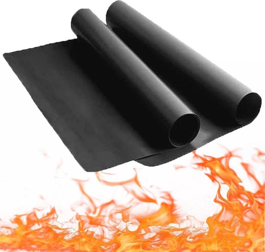 Herbruikbare Bakmat voor Oven en Grill 260 °C Warmtebestendig Antiaanbak Coating Geschikt als Bakpapier en Ovenmat