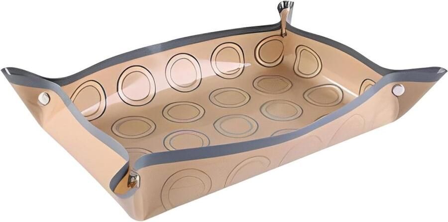 Herbruikbare bakplaten Siliconen mat Bakken en braden Hittebestendig ontwerp 42 x 30 cm Grijs